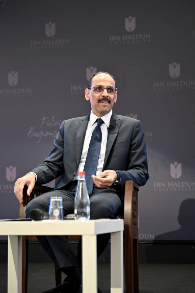 MİT Başkanı Kalın: Tarihin akışını suyun kenarında izleyen değil, şekillendiren bir Türkiye var