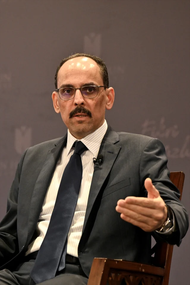 MİT Başkanı Kalın: Tarihin akışını suyun kenarında izleyen değil, şekillendiren bir Türkiye var