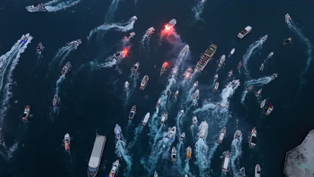 Şampiyon Galatasaray, Süper Lig kupasını Yenikapı