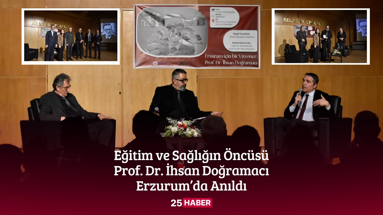 Eğitim ve Sağlığın Öncüsü Prof. Dr. İhsan Doğramacı Erzurum’da Anıldı