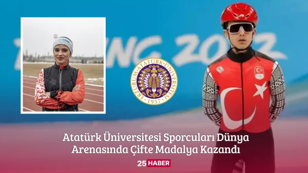 Atatürk Üniversitesi Sporcuları Dünya Arenasında Çifte Madalya Kazandı - Erzurum Haber Erzurum Haberleri Erzurum Atatürk Üniversitesi