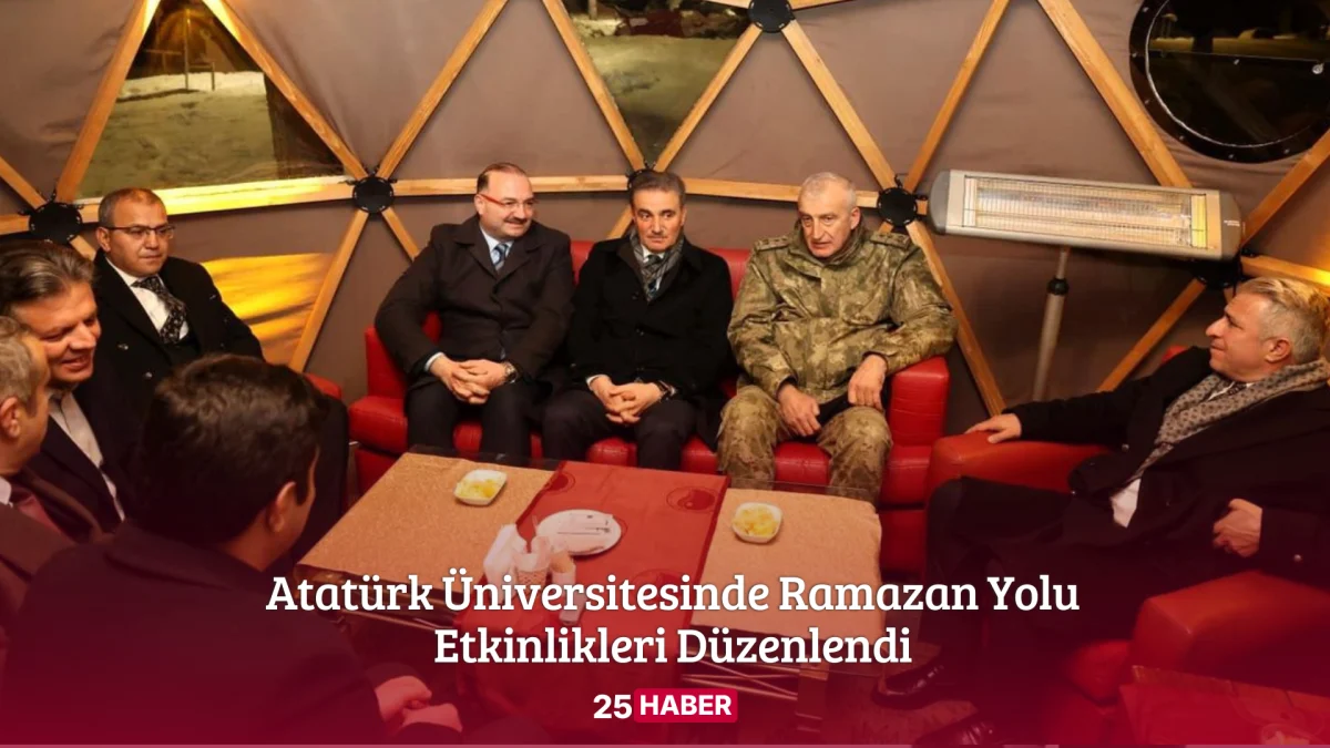 atatürk üniversitesinde ramazan yolu etkinlikleri düzenlendi - erzurum haber erzurum haberleri erzurum atatürk üniversitesi haberleri