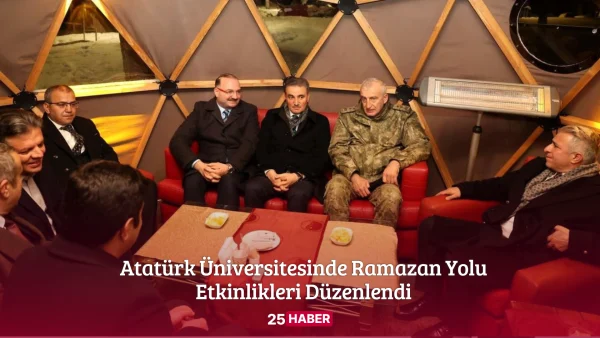 atatürk üniversitesinde ramazan yolu etkinlikleri düzenlendi - erzurum haber erzurum haberleri erzurum atatürk üniversitesi haberleri