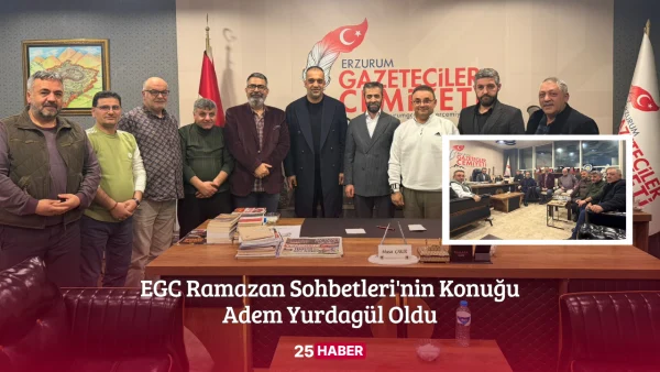 EGC Ramazana Sohbetleri'nin Konuğu Adem Yurdagül Oldu