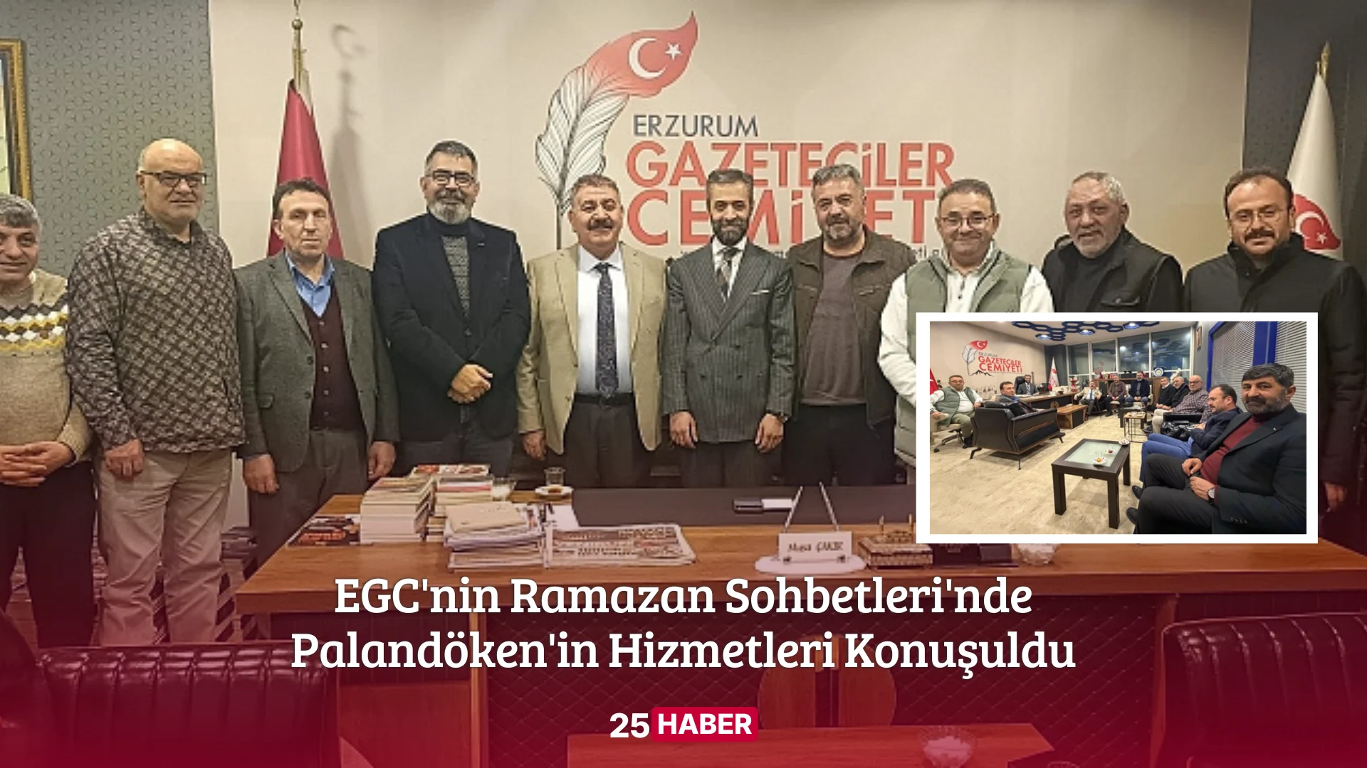 egc'nin ramazan sohbetleri'nde palandöken'in hizmetleri konuşuldu