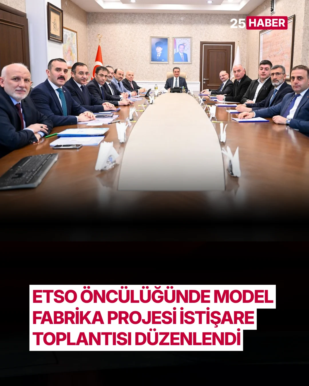 etso onculugunde model fabrika projesi istisare toplantisi duzenlendi