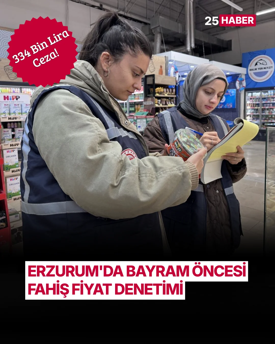 erzurumda bayram oncesi fahis fiyat denetimi 1