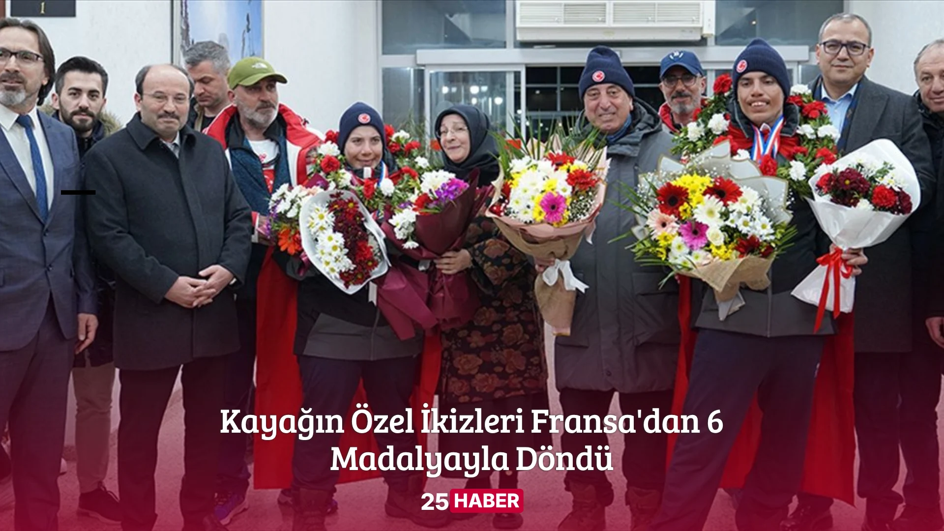 kayağın özel i̇kizleri fransa'dan 6 madalyayla döndü - 25haber 25 haber erzurum haber erzurum haberleri