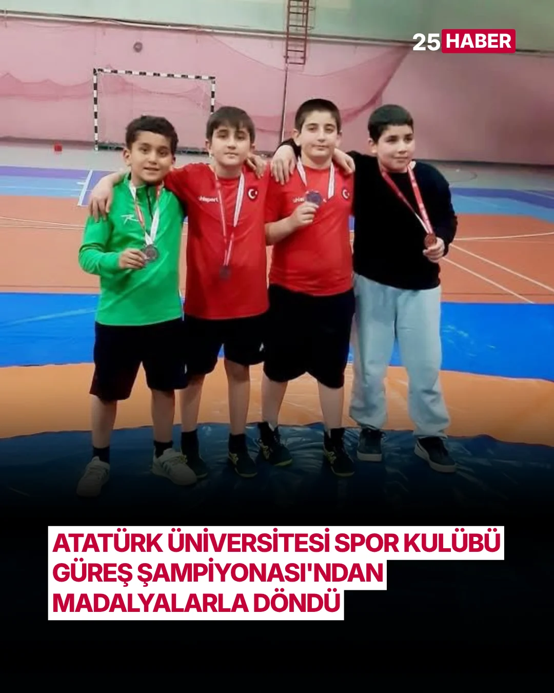 ataturk universitesi spor kulubu gures sampiyonasindan madalyalarla dondu 1