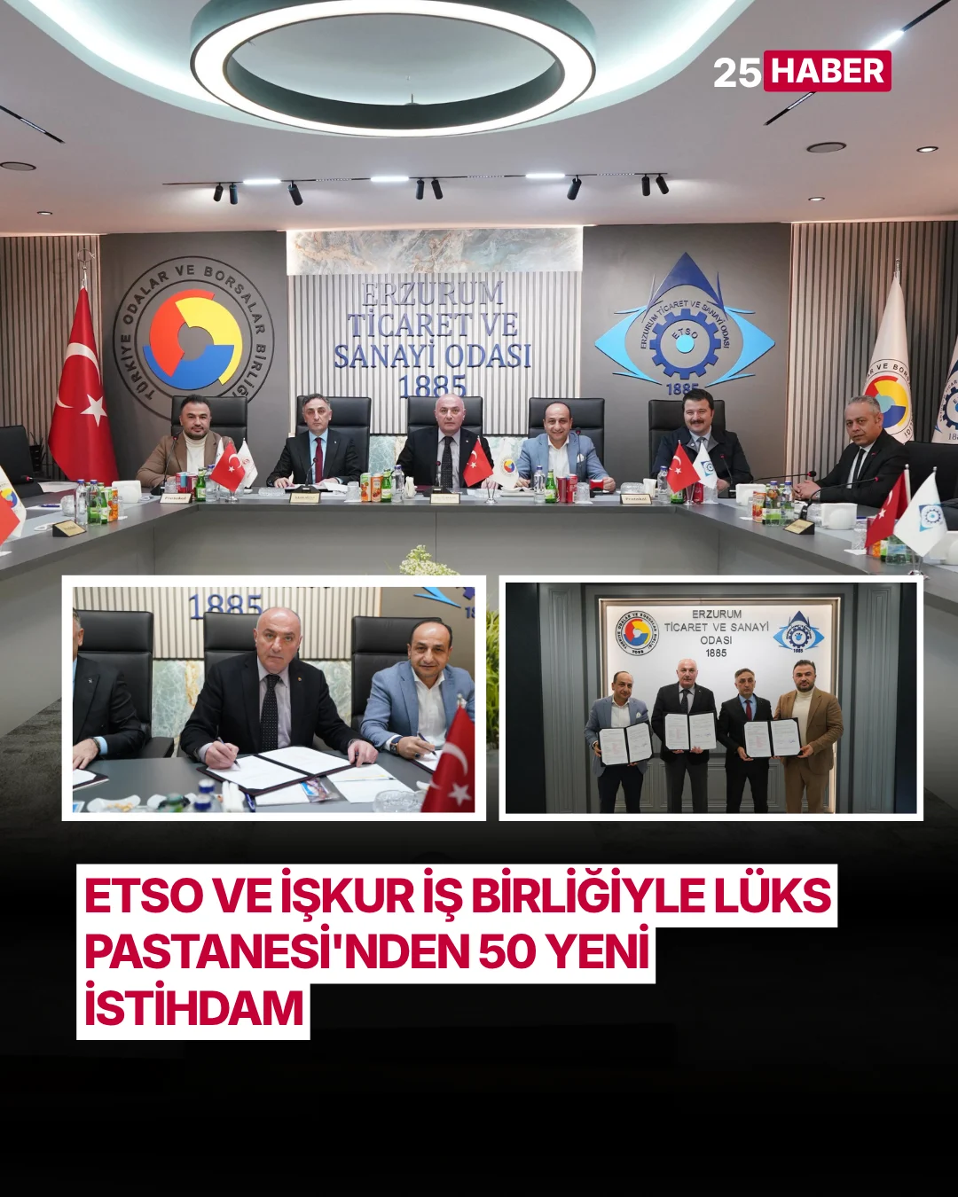 aetso ve iskur is birligiyle luks pastanesinden 50 yeni istihdam